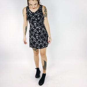 90’s Goth Daisy Mini Dress